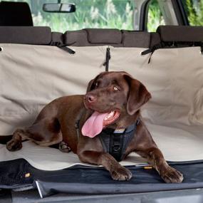 img 1 attached to 🐶 Kurgo Cargo Cape for Dogs: Ultimate Pet Cargo Liner with Bumper Flap, Water Resistance & Storage Pockets for Cars, SUVs, and Trucks