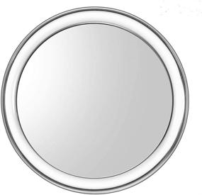 img 4 attached to 💄 Uarzt 20X Magnifying Makeup Vanity Mirror, Detachable Beauty Mirror 4 Inch Round - Ideal for Bathroom or Bedroom Table – High-Quality Cosmetic Mirror (20 X)