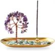 crystal incense natural catcher meditation logo