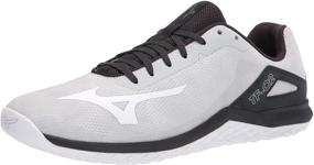 img 4 attached to Mizuno 520009 1090 11 0900 Mens TF 02 Athletic Training Shoes: Top-rated Performance for Men