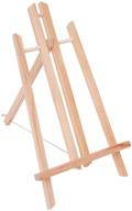 🎨 ahxml 16 inch tabletop display artist easel stand (1-each), suitable for canvas art up to 13" in height, perfect tabletop display painting easel for kids and adults, made of wood logo