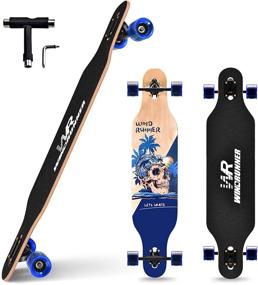 img 4 attached to 🛹 Freestyle Windrunner Longboard Skateboard for FreeStyle Riding