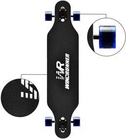 img 3 attached to 🛹 Freestyle Windrunner Longboard Skateboard for FreeStyle Riding