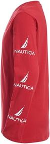 img 2 attached to Nautica Sleeve Graphic White Small Boys' Clothing for Tops, Tees & Shirts