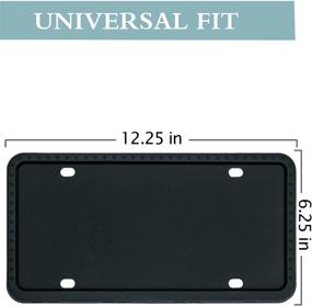 img 3 attached to License Plate Frames Weatherproof Accessories
