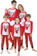 family matching christmas pajamas sleepwear boys' clothing in sleepwear & robes logo