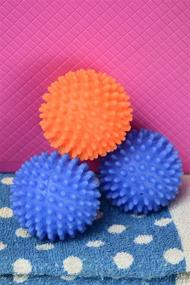 img 3 attached to 🦆 Black Duck Brand Dryer Balls 4-Pack Blue: Replace Fabric Softener, Save Money!