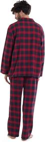 img 3 attached to SIORO Pajamas Set Flannel Sleepwear Loungewear
