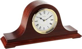 img 4 attached to ⏰ Bulova Annette II Mahogany Chiming Clock B1929