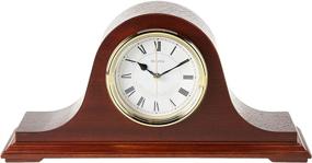 img 3 attached to ⏰ Bulova Annette II Mahogany Chiming Clock B1929