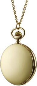 img 2 attached to 🕰️ I MART Vintage Smooth Pocket Watch