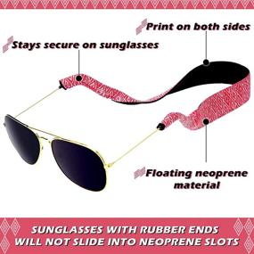 img 3 attached to Neoprene Floating Sunglasses: Perfect for Sunglass Adventures