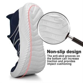 img 3 attached to Men's Breathable Lightweight Comfortable Sneakers – Feethit Shoes for Loafers & Slip-Ons