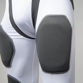 img 2 attached to CHAMPRO Integrated 7 Pad Girdle for Adults - Boosting Man-Up Performance