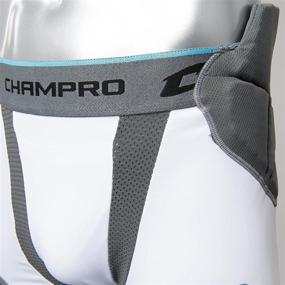 img 3 attached to CHAMPRO Integrated 7 Pad Girdle for Adults - Boosting Man-Up Performance