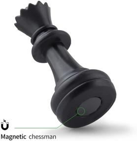 img 3 attached to 🦖 DINOBROS Magnetic Plastic Chessman Replacement: Upgrade your Chess Set with these Magnetic and Durable Chess Pieces