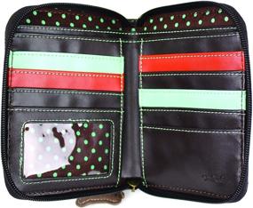 img 3 attached to CHALA Handbags - Zip Around Wallet, Wristlet, Sturdy Coin Purse for Women: 8 Credit Card Slots & More