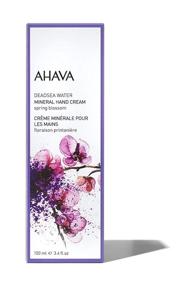 img 2 attached to 🌸 Revive Your Hands with AHAVA Mineral Hand Cream - Spring Blossom, 3.4 Fl Oz