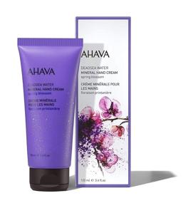 img 3 attached to 🌸 Revive Your Hands with AHAVA Mineral Hand Cream - Spring Blossom, 3.4 Fl Oz