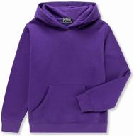 👕 dotdog brushed pullover sweatshirt: classic boys' clothing in fashion hoodies & sweatshirts - shop now! logo