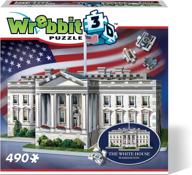 🧩 white house 3d jigsaw puzzle by wrebbit логотип