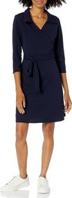 img 2 attached to Star Vixen Women's Sleeve Collar Dresses - Trendy Women's Clothing