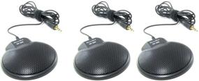 img 1 attached to 🎙️ Enhanced Sound Tech TableTop Conference Microphone Kit: 4 Microphones with Daisy Chain Capability - CM-1000USB CM-1000