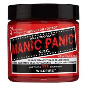 img 4 attached to 🔥 Классическая краска для волос - MANIC PANIC Wildfire Red