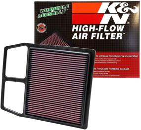 img 4 attached to 🔍 K&amp;N Engine Air Filter: High Performance, Premium, Powersport Air Filter for 2011-2020 CAN-AM Commander 1000R, DPS, LTD, XT, 800R, Mossy Oak Hunting Ed, X mr, X xc, XC, 1000 (CM-8011) - Black