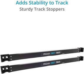 img 2 attached to 🎥 PROAIM Heavy Duty 12ft Straight Professional Aluminium Tripod Dolly Rail Track System with Carry Bag - Perfect for DSLR Video Camcorders