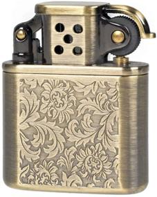 img 2 attached to Copper Antique Cigarette Lighter Flowers