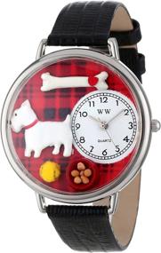 img 4 attached to Whimsical Watches Unisex U0130073 Leather