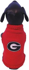 img 2 attached to 🐾 NCAA Georgia Bulldogs Polar Fleece Dog Sweatshirt: Stay Warm in Team Style!