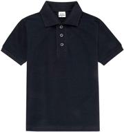 👕 a&amp;j design boys polo shirts for school uniforms logo