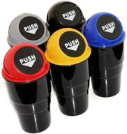 🗑️ small portable trash can - convenient assorted colors for office, car, home, or coin storage (pack of 2) logo