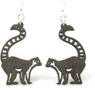 🐒 lemur-inspired ring earrings logo