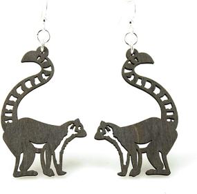 img 1 attached to 🐒 Lemur-Inspired Ring Earrings