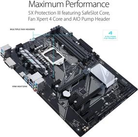 img 2 attached to 🔥 ASUS PRIME Z370-P LGA1151 DDR4 HDMI DVI M.2 Z370 ATX Motherboard with USB 3.1 for 8th Gen Intel Core Processors - Unbeatable Performance