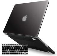 🖥️ ibenzer macbook pro 13 inch case 2015 2014 2013 end 2012 a1502 a1425 - black hard shell case + keyboard cover for old version apple mac pro retina 13 - r13bk+1a logo