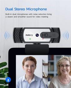 img 2 attached to 🎥 Nulaxy C906 Autofocus Webcam: Plug & Play HD 1080P Web Camera with Microphone, Privacy Cover & Light Correction for Video Conferencing, Online Classes (Skype, Zoom, FaceTime)