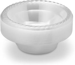 img 2 attached to 🍽️ Premium Laura Stein Crystal Clear Disposable Bowls (40 Count, 12 Oz Bowls) - Perfect for Weddings, Events & Parties