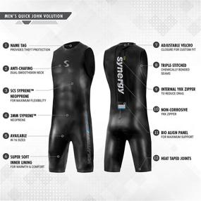 img 2 attached to Synergy Volution Sleeveless Quick Wetsuit