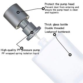 img 2 attached to 🌬️ Refillable Frosted Perfume Atomizer Dispenser