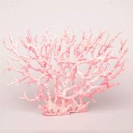 quickun artificial coral plant skull aquarium decorations: enhance your fish tank with silicone decor logo