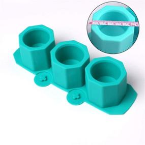 img 3 attached to 🌸 Creative DIY Flower Pot Silicone Molds - Perfect for Handmade Candle Holders & Succulent Plant Crafts