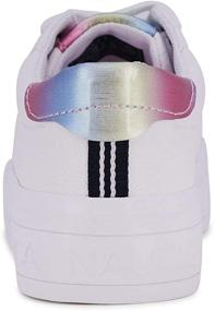img 2 attached to 👟 Nautica Kids Low-Top Fashion Sneaker: Lace Up or Slip-on, Boys-Girls