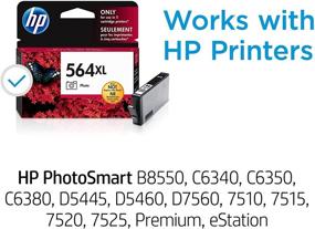 img 3 attached to 🖨️ HP 564XL Photo Ink Cartridge - Compatible with HP Photosmart 7500 Series, C6300 Series, C510a, C309g, C310a, C410a, C309n, C311a, CB322WN