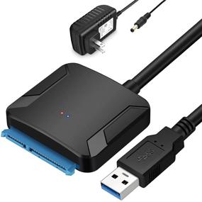 img 4 attached to 💾 SATA to USB 3.0 Adapter for 3.5 Inch Drives: Efficient Data Transfer Solution