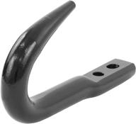 aries 15600tw truck & jeep bolt-on bumper tow hook - 9,000 lbs work load - black logo