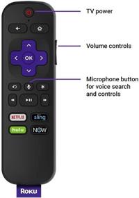 img 1 attached to Black Roku 3800RW Streaming Stick GEN6 - Voice Remote for Enhanced Searchability